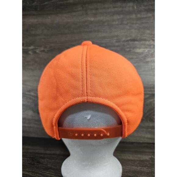 VTG Duck Bay Blaze Orange Insulated Deer Buck Embroidered Hunting Hat Cap - Picture 4 of 10
